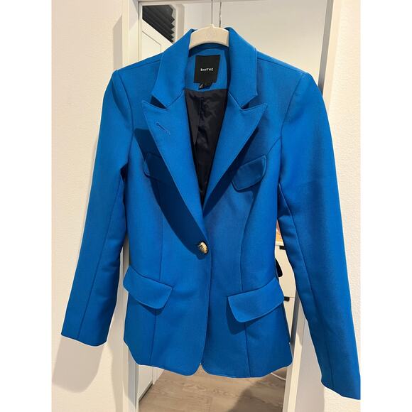 Smythe Classic Blazer in Zephyr size 2 blue - Picture 4 of 12